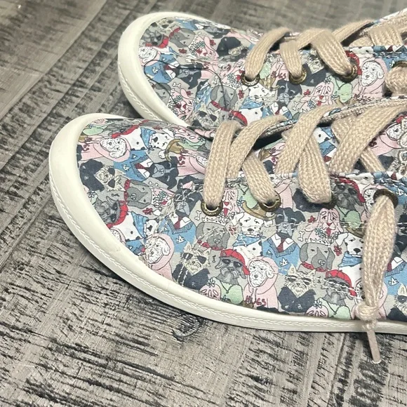 Skechers Women's Multicolor Printed Flats - Picture 4 of 10